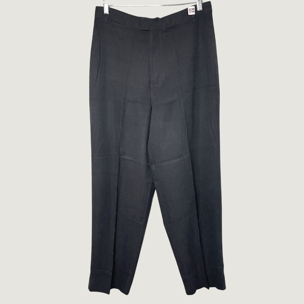TOMMY BAHAMA Vintage Women's Black Silk Dress Pants, Size 14